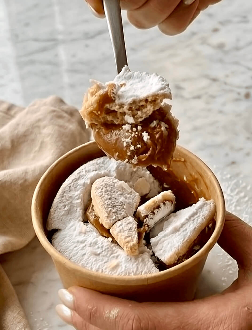 Alfajor de lúcuma artesanal